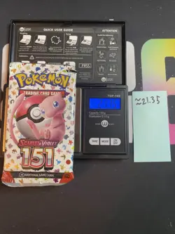 DEMI GOD PACKU 21.35g VERY HEAVY 151 Pokemon Sealed Booster Pack New SIRU - Image 1