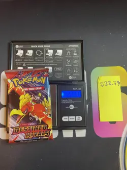 22.38g VERY HEAVY Destined Rivals Pokemon Sealed Booster Pack New SIR/HRU - Image 1