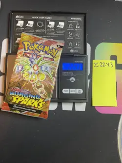 22.43g VERY HEAVY Surging Sparks Pokemon Sealed Booster Pack New SIR/HRU - Image 1