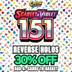 Scarlet & Violet 151 - Reverse Holo Pokemon Cards - Choose your own! - Image 1