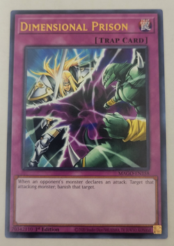 Yu-Gi-oh Dimensional Prison Gold Rare 1st Edition MAGO-EN158 Nm - Image 1