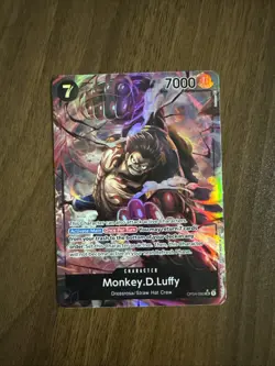 Monkey.D.Luffy OP04-090 Alternate Art Near Mint (NM) One Piece CCG - Image 1