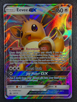 Eevee GX SM174 - Ultra Rare Promo - SM Black Star Promos - Pokemon TCG - NM - Image 1
