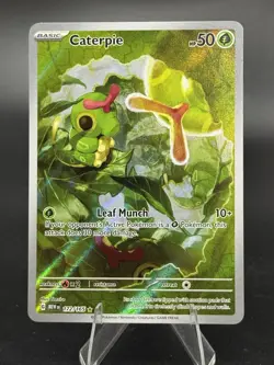 Caterpie - 172/165 - Scarlet & Violet 151 - Illustration Rare - NM - Pokemon TCG - Image 1