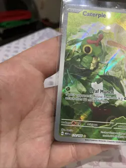 Caterpie - 172/165 - Scarlet & Violet 151 Illustration Rare IR NM - Pokemon TCG - Image 2