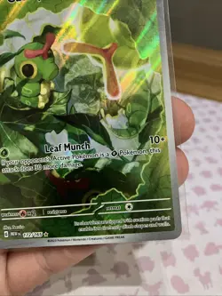 Caterpie - 172/165 - Scarlet & Violet 151 Illustration Rare IR NM - Pokemon TCG - Image 3
