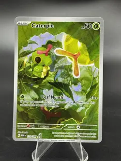 Caterpie - 172/165 - Scarlet & Violet 151 - Illustration Rare - NM - Pokemon TCG - Image 1