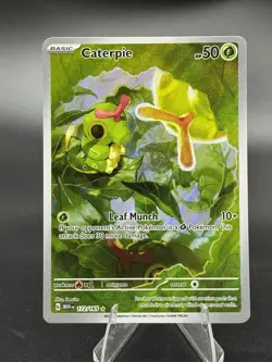 Caterpie - 172/165 - Scarlet & Violet-151 - Illustration Rare - NM - Pokemon TCG - Image 1