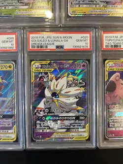 PSA 10 Pokemon Card Game Japanese Tag Team GX RR 5 Card Set Bulk Holo - Image 5