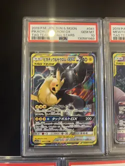 PSA 10 Pokemon Card Game Japanese Tag Team GX RR 5 Card Set Bulk Holo - Image 2