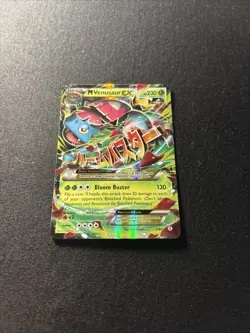 Pokemon TCG Venusaur EX Ultra Rare Holo Card 1/83 Generations - Image 2