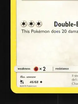 Chansey 46/68 LP Hidden Fates English Pokemon Card TCG - Image 2