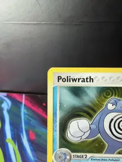 Poliwrath 11/112 EX FireRed & LeafGreen Holo Rare Pokemon Card TCG Holographic - Image 4
