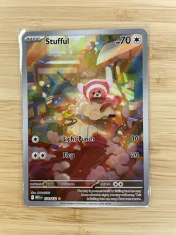 Stufful Sir Mega Evolutions 154/132 Pokemon Card Near Mint Condition Fresh - Image 1