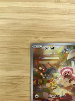 Stufful Sir Mega Evolutions 154/132 Pokemon Card Near Mint Condition Fresh - Image 2