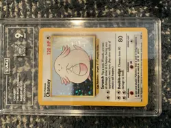 Tag 9 Chansey Base Set Holo #3 English Pokemon Card - Image 1
