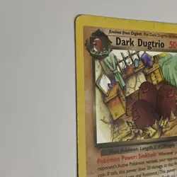 🔥 Dark Dugtrio #23/82 Unlimited Rare HP | Team Rocket 2000 Pokemon Card - Image 5
