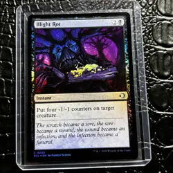 Blight Rot Lorwyn Eclipsed NM Foil - Image 1