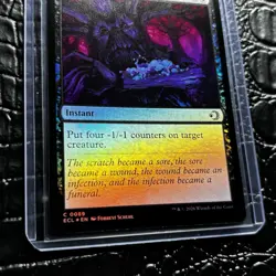 Blight Rot Lorwyn Eclipsed NM Foil - Image 2