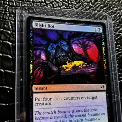 Blight Rot Lorwyn Eclipsed NM Foil - Image 3