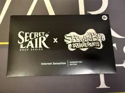 Internet Sensation (RAINBOW FOIL) SECRET LAIR NEW SEALED - Magic the Gathering - Image 1