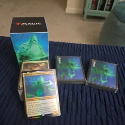 MTG Kaldheim Phantom Premonition Commander Deck w/ Ultra Pro Deck Box & Sleeves - Image 1