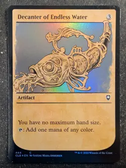 Decanter of Endless Water - Foil Showcase - Battle for Baldur's Gate (MTG) - Image 1