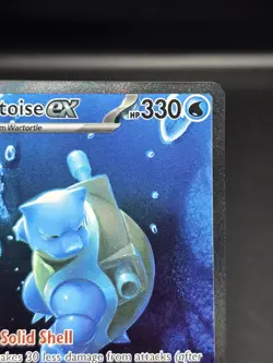 Pokemon Blastoise EX 200/165 Special Illustration Rare SV Scarlet & Violet 151 - Image 3