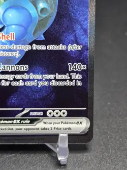 Pokemon Blastoise EX 200/165 Special Illustration Rare SV Scarlet & Violet 151 - Image 4