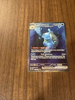 Blastoise ex 200/165 Sv: Scarlet & Violet 151 Holo Special Illustration Rare - Image 5
