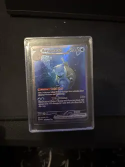 2023 POKEMON SCARLET VIOLET 151 #200/165 BLASTOISE EX SPECIAL ILLUSTRATION RARE - Image 1