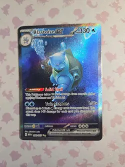 2023 POKEMON SCARLET VIOLET 151 #200/165 BLASTOISE EX SPECIAL ILLUSTRATION RARE - Image 1