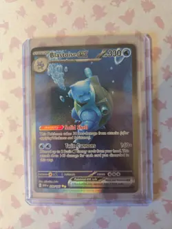2023 POKEMON SCARLET VIOLET 151 #200/165 BLASTOISE EX SPECIAL ILLUSTRATION RARE - Image 2