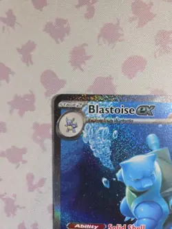 2023 POKEMON SCARLET VIOLET 151 #200/165 BLASTOISE EX SPECIAL ILLUSTRATION RARE - Image 4