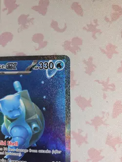 2023 POKEMON SCARLET VIOLET 151 #200/165 BLASTOISE EX SPECIAL ILLUSTRATION RARE - Image 5