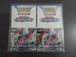 POKEMON PARADOX RIFT BOOSTER BOX (HALF X2) Brand New Sealed In Case - Image 1