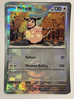 Miltank Master Ball Pattern)081/131 Sv: Prismatic Evolutions Holo Pokemon TCG - Image 1