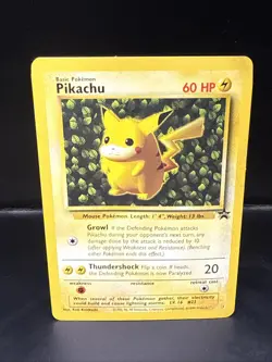 Pokemon TCG Pikachu Wizards Black Star Promos Rare Pokemon BO - Image 1