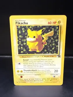 Pokemon TCG Pikachu Wizards Black Star Promos Rare Pokemon BN - Image 1