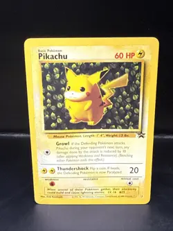 Pokemon TCG Pikachu Wizards Black Star Promos Rare Pokemon BN - Image 2