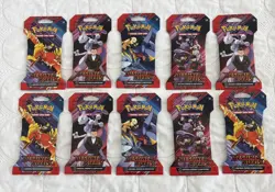 10x Pokemon TCG: Destined Rivals Sleeved Booster Packs Sealed, all art types - Image 1