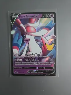 Dark Sylveon V SWSH134 Celebrations NM POKEMON Black Star Promo - Image 1