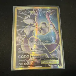 Pokemon TCG 2016 XY Evolutions Mewtwo EX Full Art 103/108 - Image 1