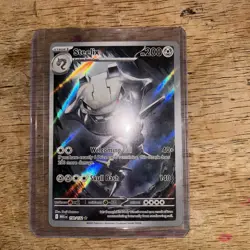 Pokemon Illustration Rare Steelix 150/132 Mega Evolution Holo NM - Image 2