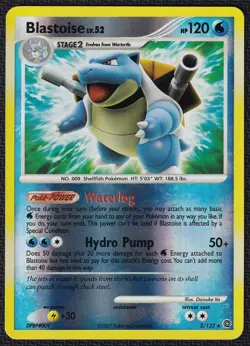 Pokemon Blastoise 2/132 Reverse Holo Rare Secret Wonders - Image 1