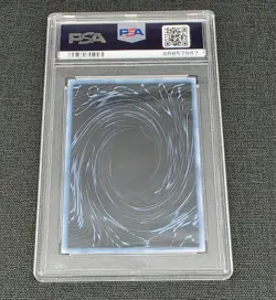 2003 Yu-Gi-Oh Promo #GBI-002 Obelisk the Tormentor Silver Secret Rare PSA 10 - Image 2