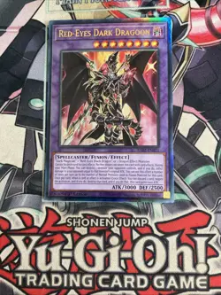 Red-Eyes Dark Dragoon Prismatic Ultimate Rare Secret Rare RA02-EN021 Yugioh - Image 1