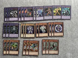 Yugioh Gem-Knight Deck Core + Nepyrim and More, 61 Cards in Total - Image 2