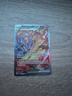 Team Rocket's Moltres ex Destined Rivals Stamp UPC Set Pokemon TCG 229/182 NM x3 - Image 3