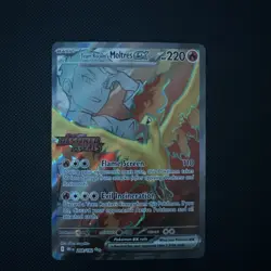 Team Rocket's Moltres ex Destined Rivals Stamp UPC Set Pokemon TCG 229/182 NM x3 - Image 5